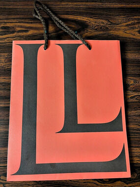 Livrario Lello- Famous Harry Potter Store - Portuguese Library - Red Paper bag